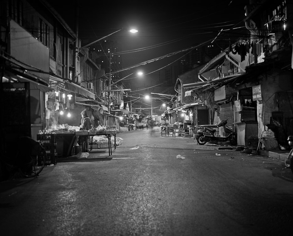#9 Laoximen market street at night