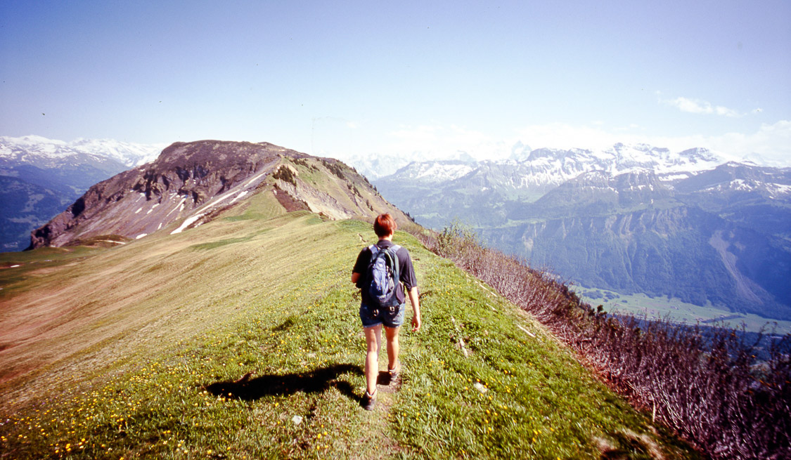 #23 we went for a hike in the Bernese Highlands too!