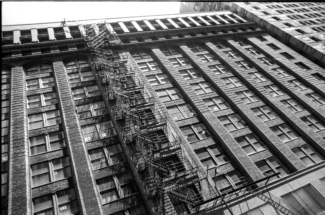#5 'murican movie style external fire staircases. i am sure there are shorter words for them.