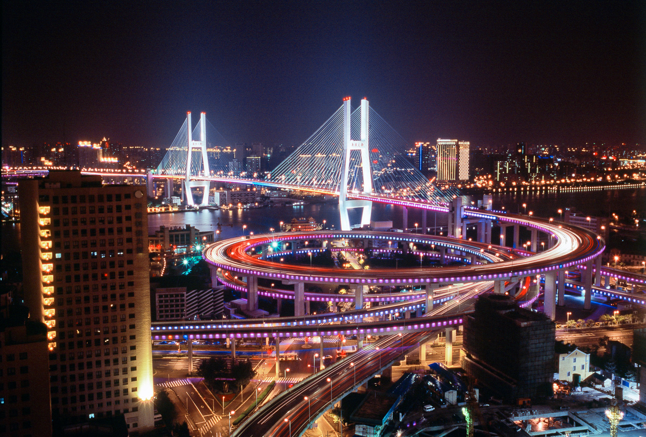 #6 Nanpu bridge. Another example of gigantismo in the name of traffic.