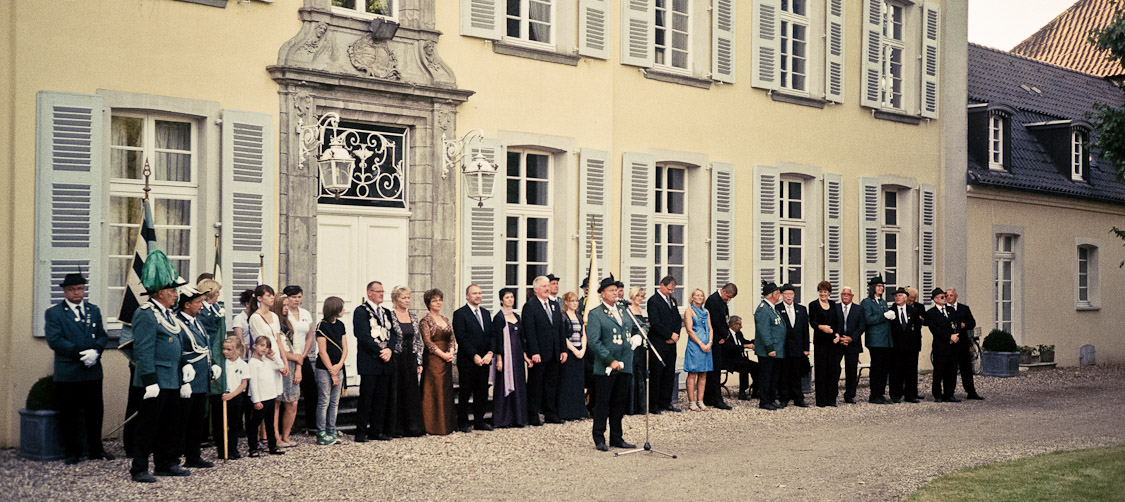 #9 Schützenfest was on. Awesomes. Everyone gathers infront of the castle (yes we have one. Superdorf, remember)