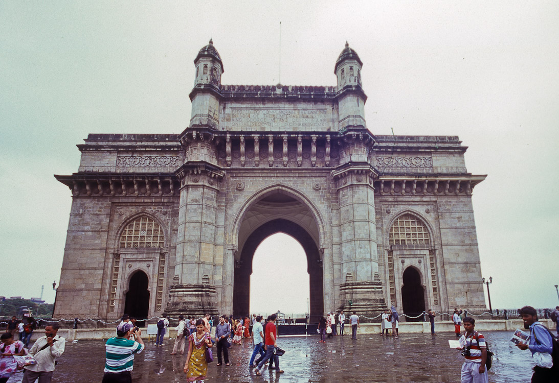 #1 Gateway Of India, Mumbai, India - in the rain.