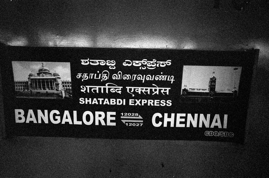 #42 train from Chennai to Bangalore