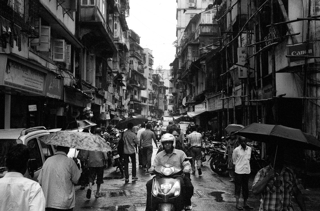 #2 just off the Mumbai Chhatrapati Shivaji Terminus, busy streets. they also sell canons on the right, apparently.