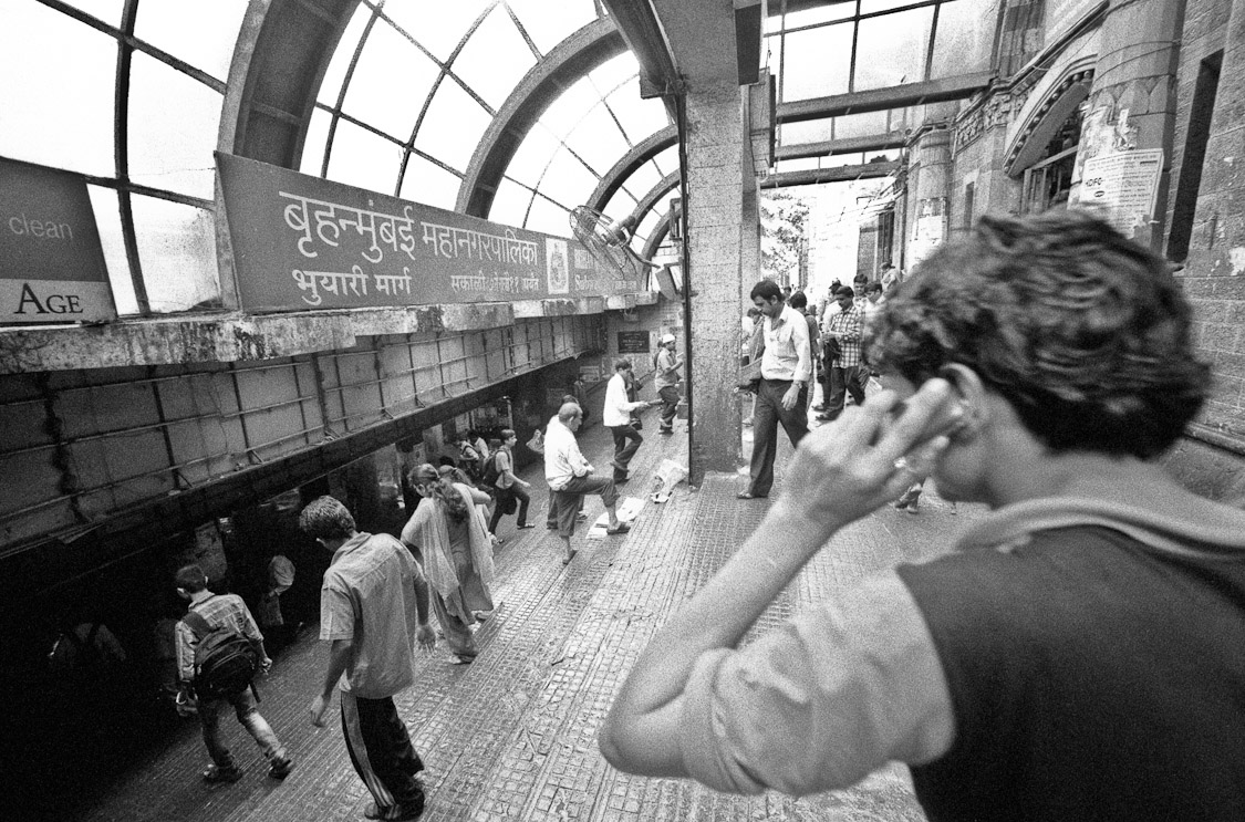 #38 subway entrance, Chhatrapati Shivaji Terminus, Mumbai