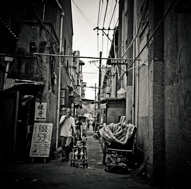#12 One of the back alleys. They have millions of them