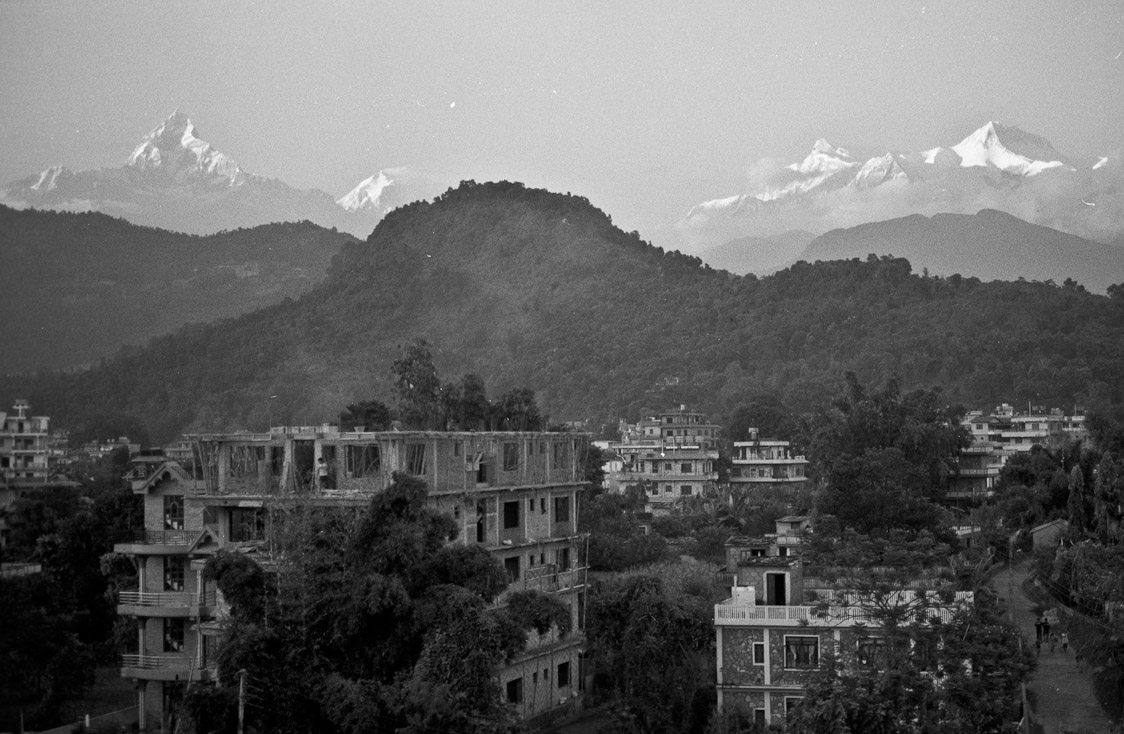 #63 the Annapurna range from Pokhara
